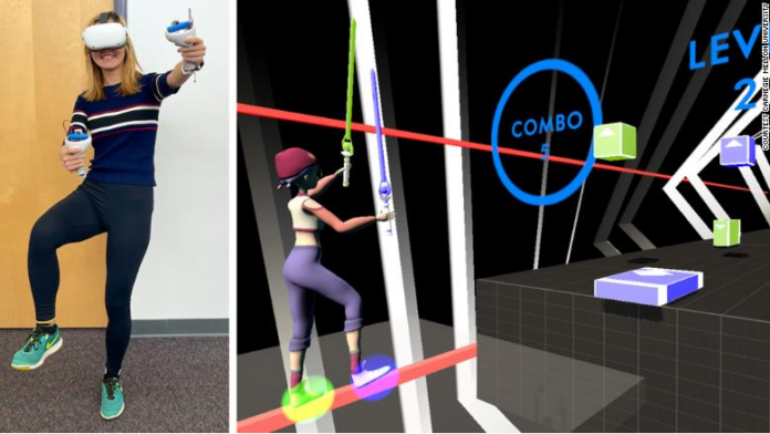 leg tracking in VR