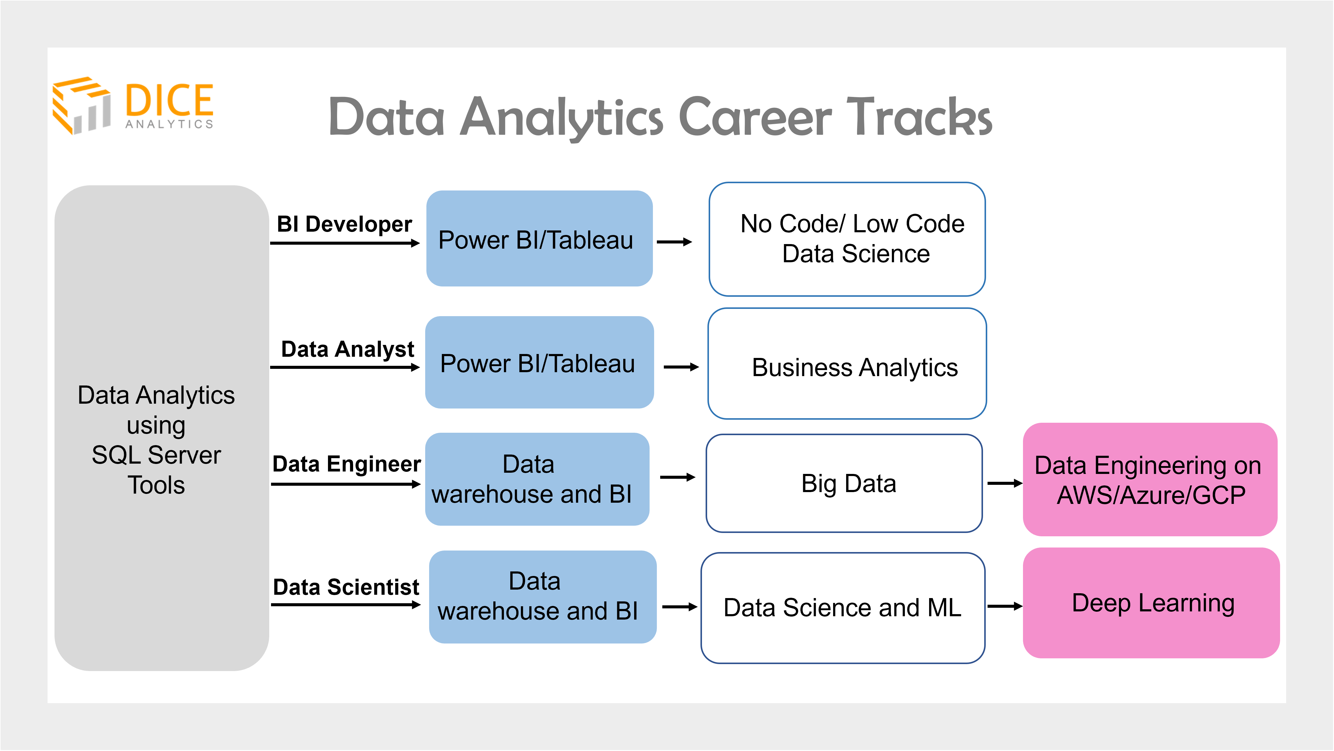 Data Analytics Career Tracks, Career Path, Career in Pakistan